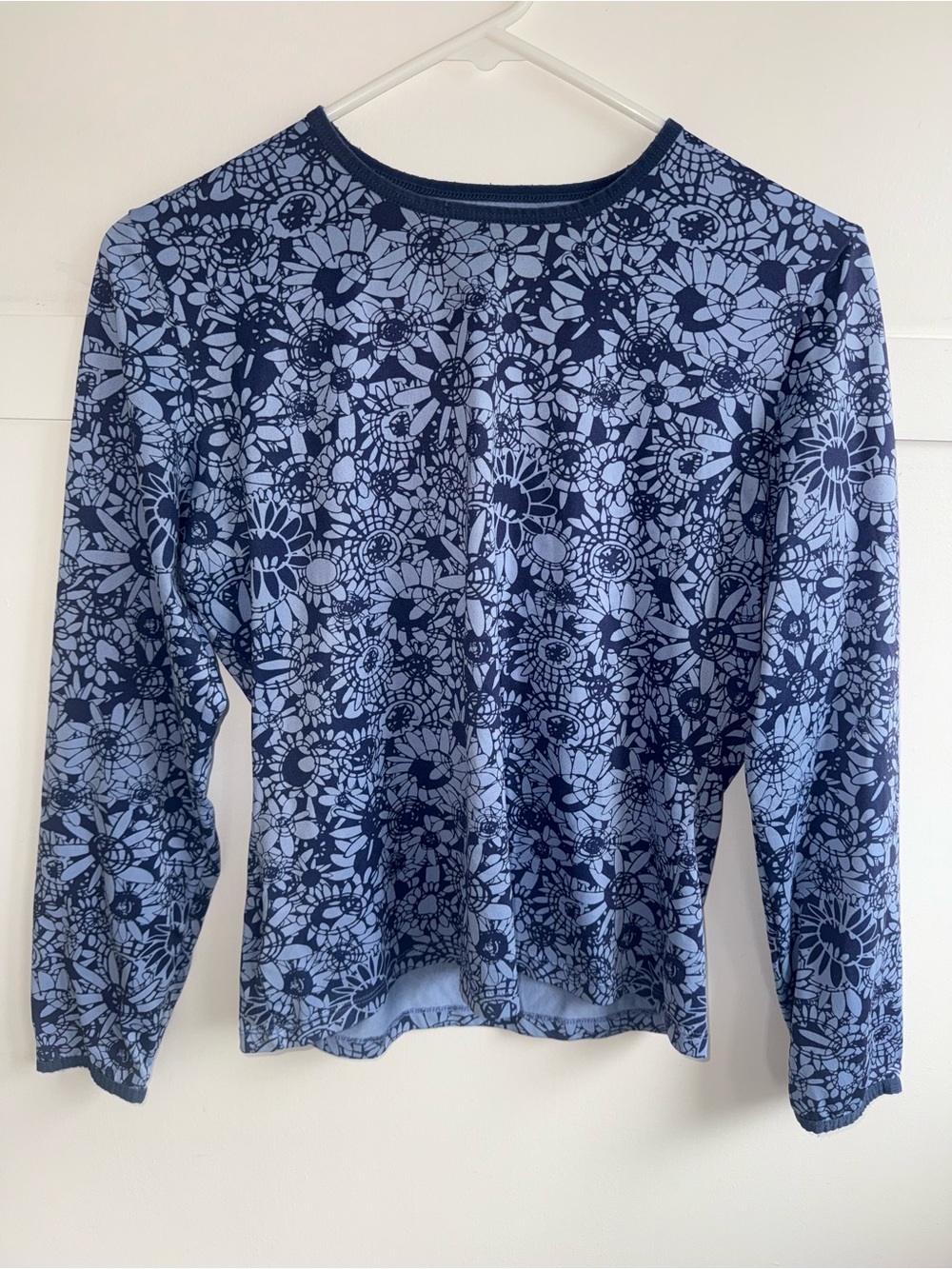 Patagonia Women’s Capilene Midweight Base Layer Top Floral Print Size Small